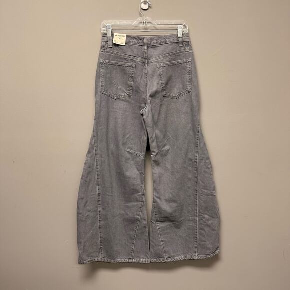 Free People Eden Slouchy Wide Leg Jeans - Picture 4 of 7